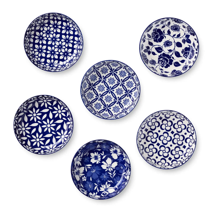 Madison Blue &amp; White Porcelain Soup &amp; Salad Bowl (Sold Individually) by Certified International