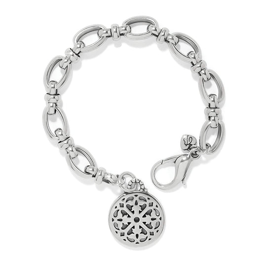 Brighton Ferrara Siena Bracelet textured silver Italian-inspired