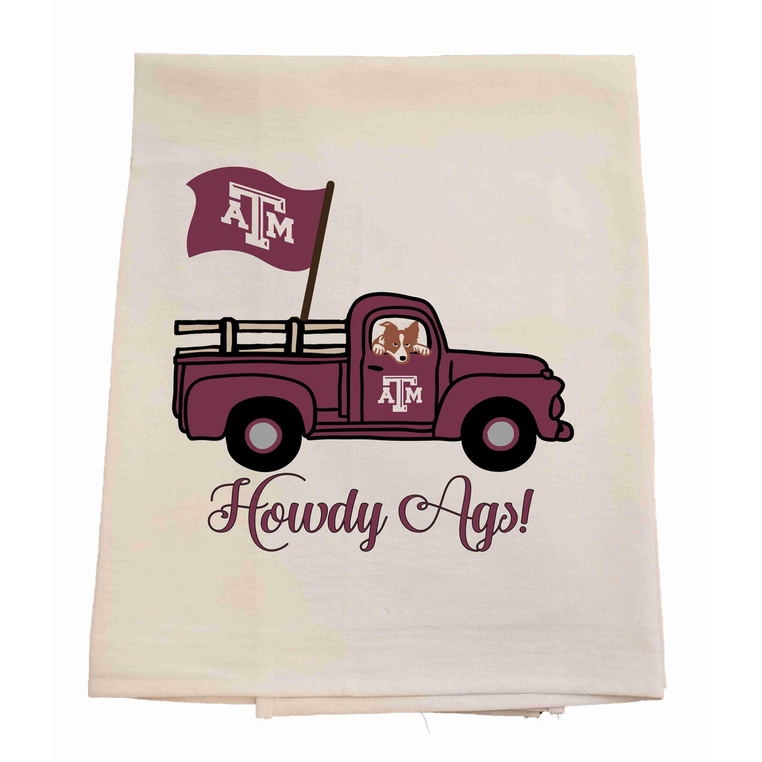 Texas A&amp;M Flag Truck