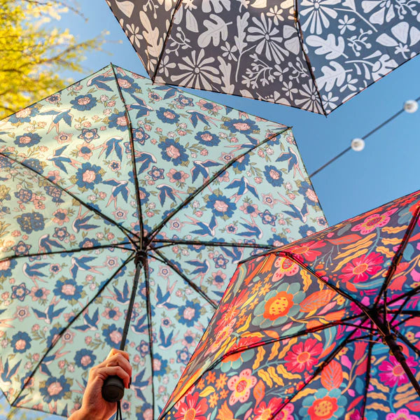 Travel Umbrella - Retro Floral