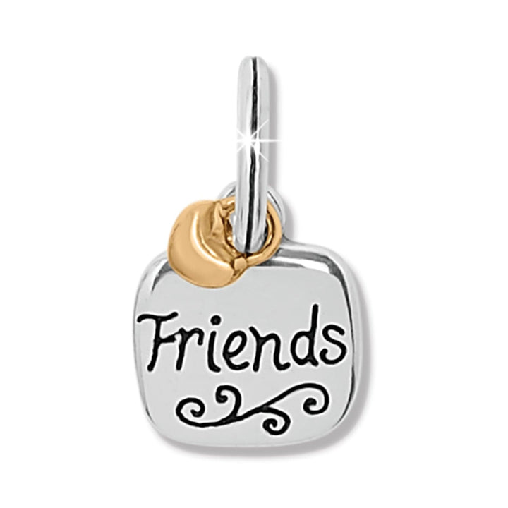 Brighton - Friends Forever Charm - Silver-Gold