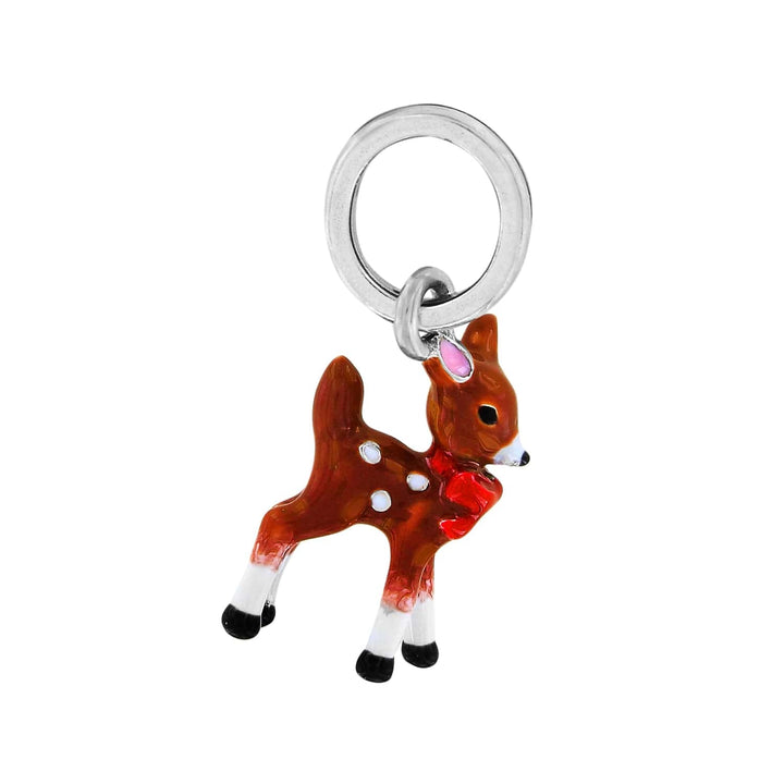 Brighton Holiday Deer charm detail