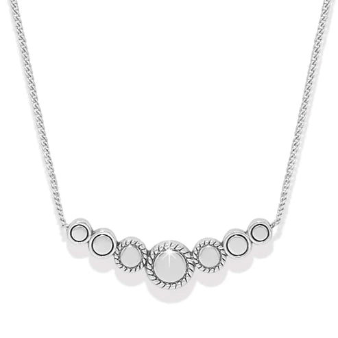 Brighton Illumina Celeste Bar Necklace — Silver