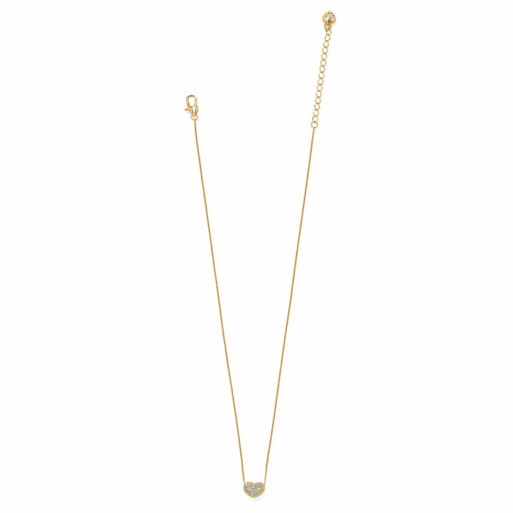 Illumina Celeste Gold Heart Petite Necklace