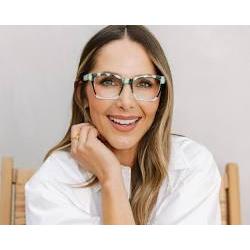Peepers x Laura Park Birdie Reading Glasses | Orchid Blossom Navy Colorblock