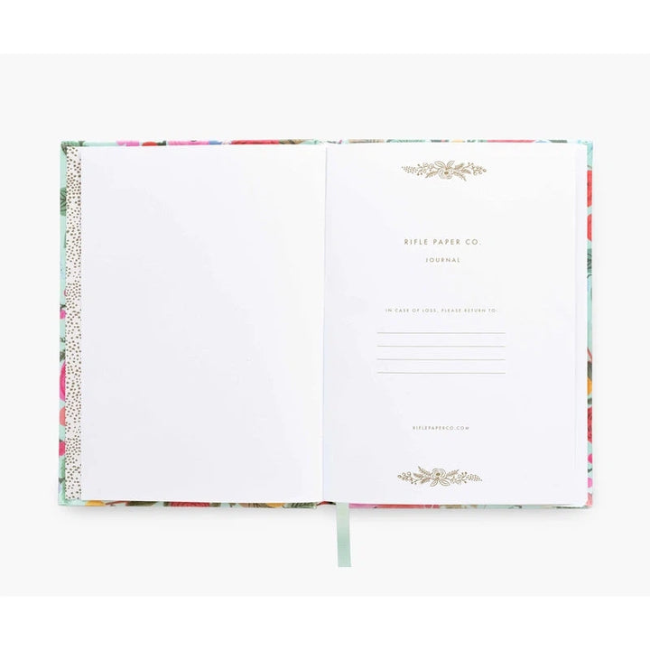 Garden Party Fabric Journal