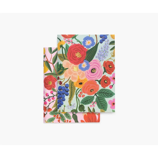 Pair of Garden Party Pocket Notebooks