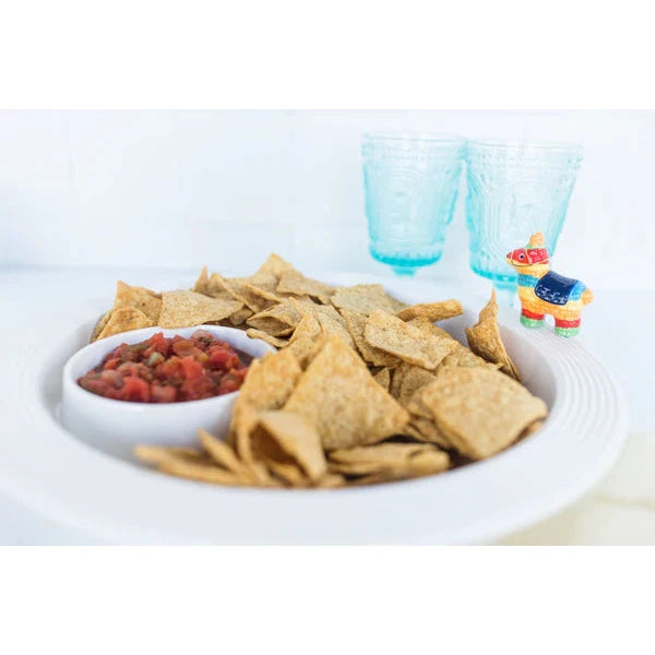 Pinstripes Melamine Chip and Dip