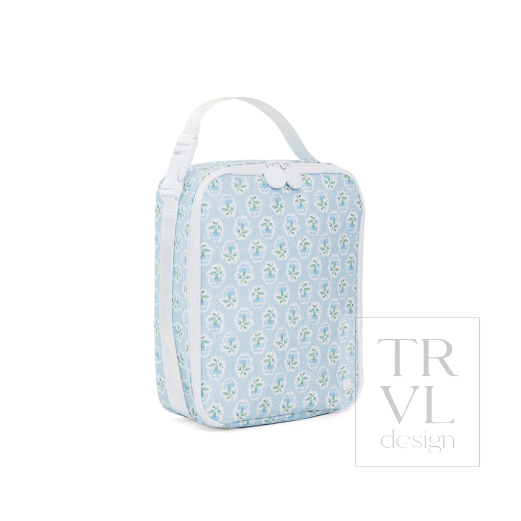 TRVL Design Petite Fleur Blue Lunch Box