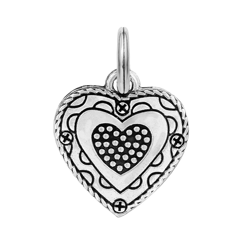 Brighton Memento Heart Photo Charm