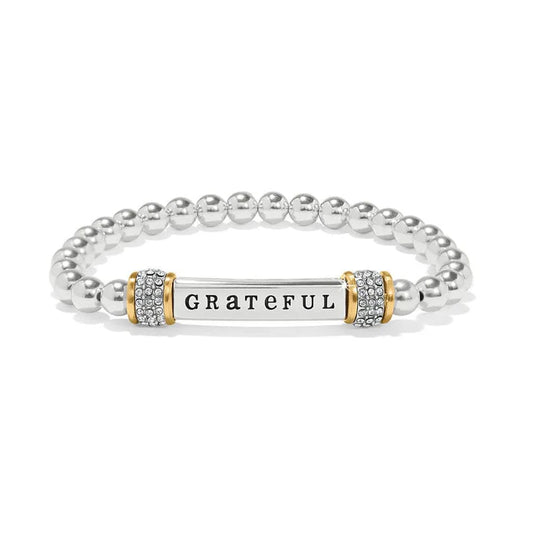 Meridian Grateful 2 Tone Bracelet