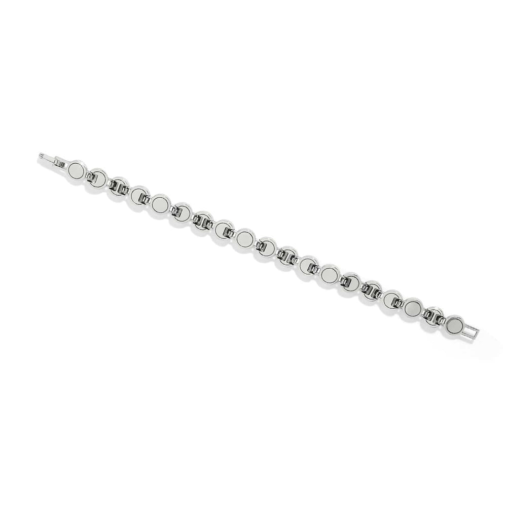 Brighton Mosaic Cerrillos Link Bracelet – Turquoise Stone Silver Link Bracelet