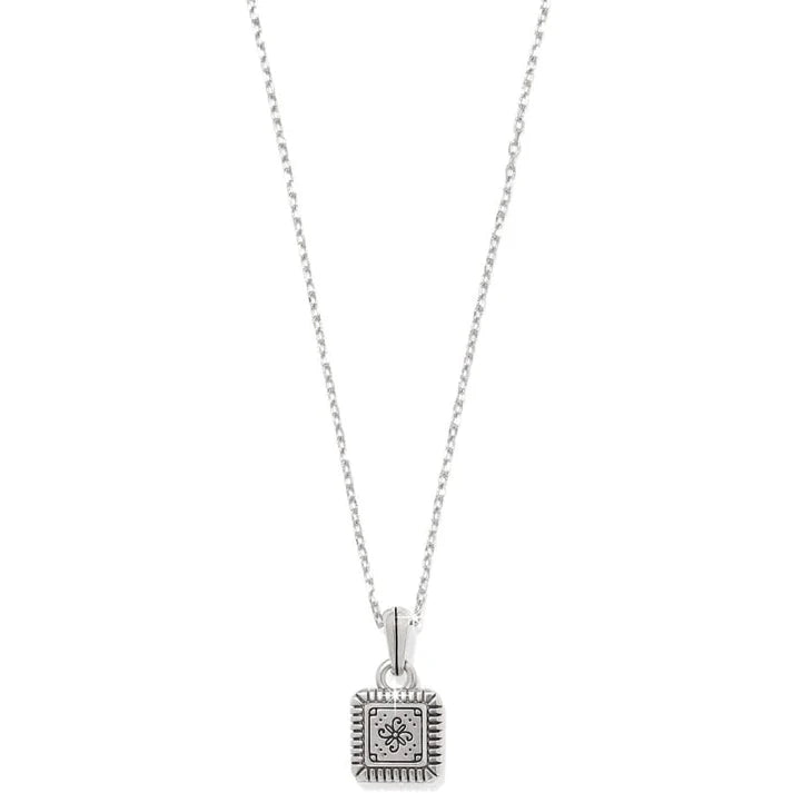 Mosaic Two Tone Mini Tile Necklace