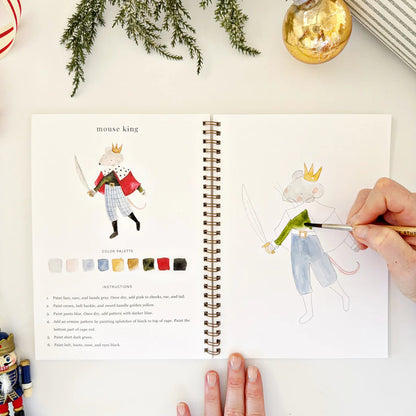 Emily Lex Nutcracker Watercolor Book