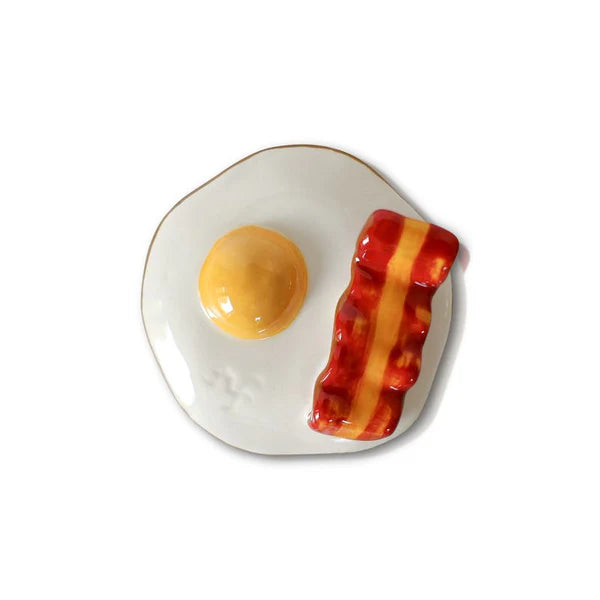 Nora Fleming Wakey Wakey Mini - Sunny Side Up Egg Breakfast Accessory