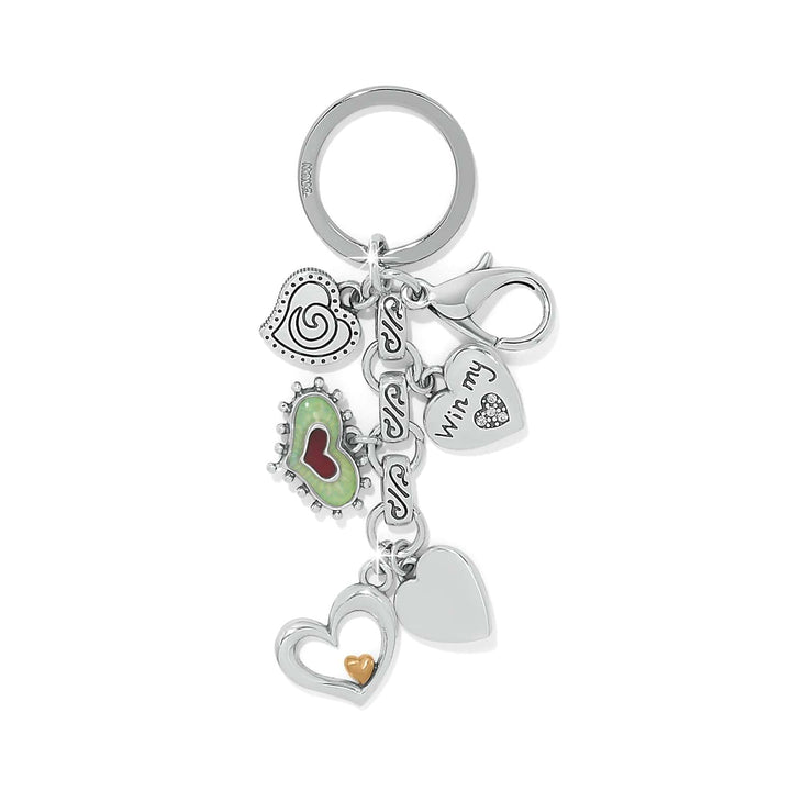 One Heart Color Key Fob