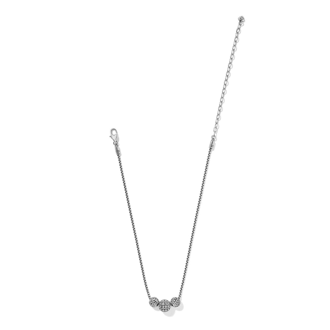 Brighton Pebble Dot Bola Trio Necklace detail