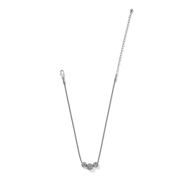 Brighton Pebble Dot Bola Trio Necklace detail