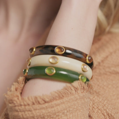 Carnaby Stone Bangle