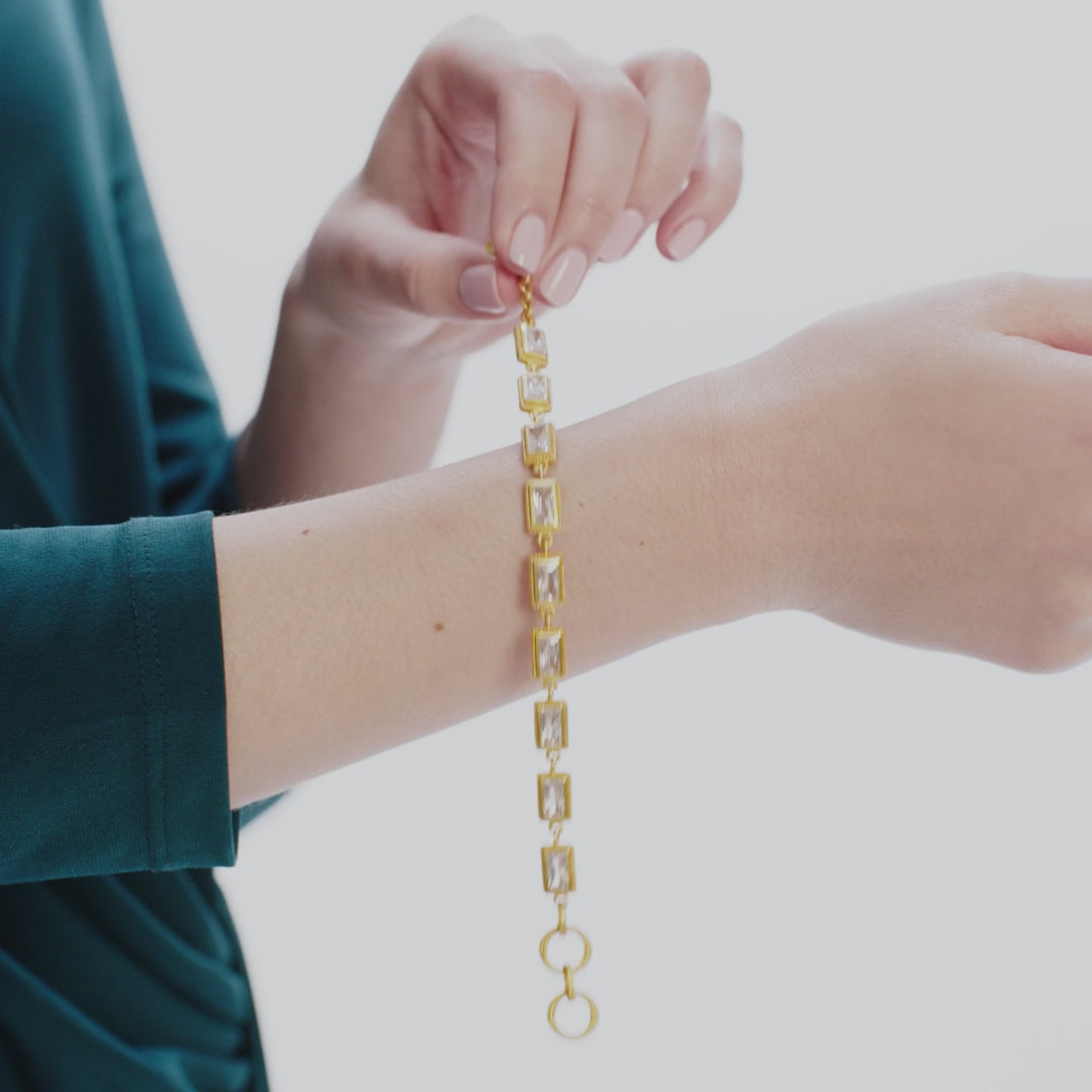Baguette Tennis Bracelet