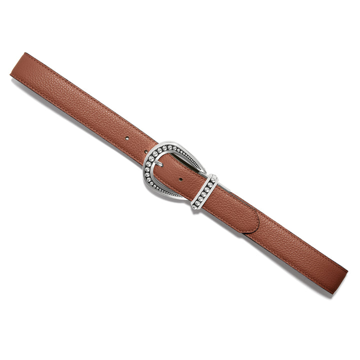 Brighton Really Tough Reversible Belt - 1 1/4" Bourbon &amp; Black Leather