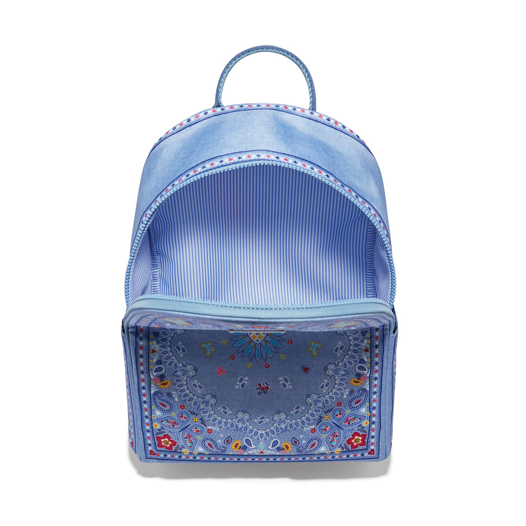 Brighton Bandana Love Backpack - Multi-Color Artisan Rucksack