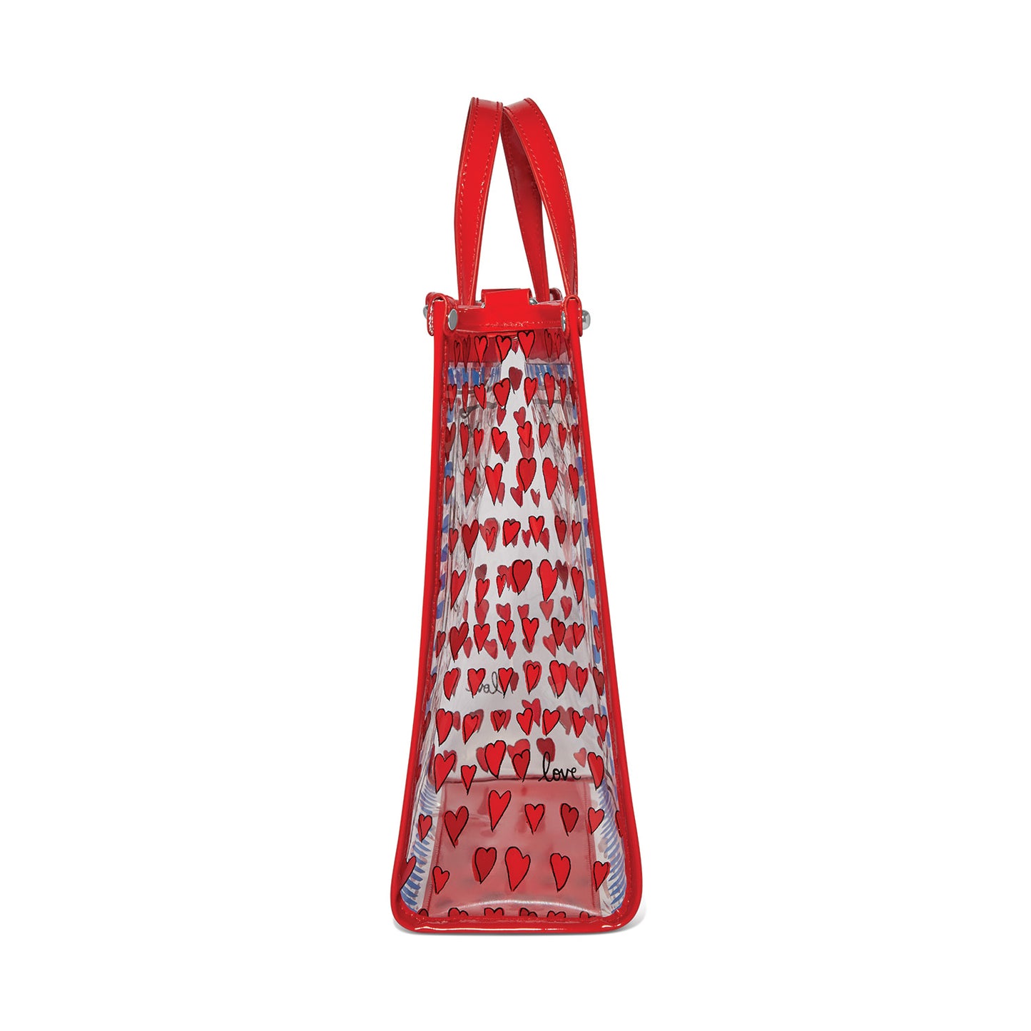 Brighton Stripped Loved Vinyl Tote