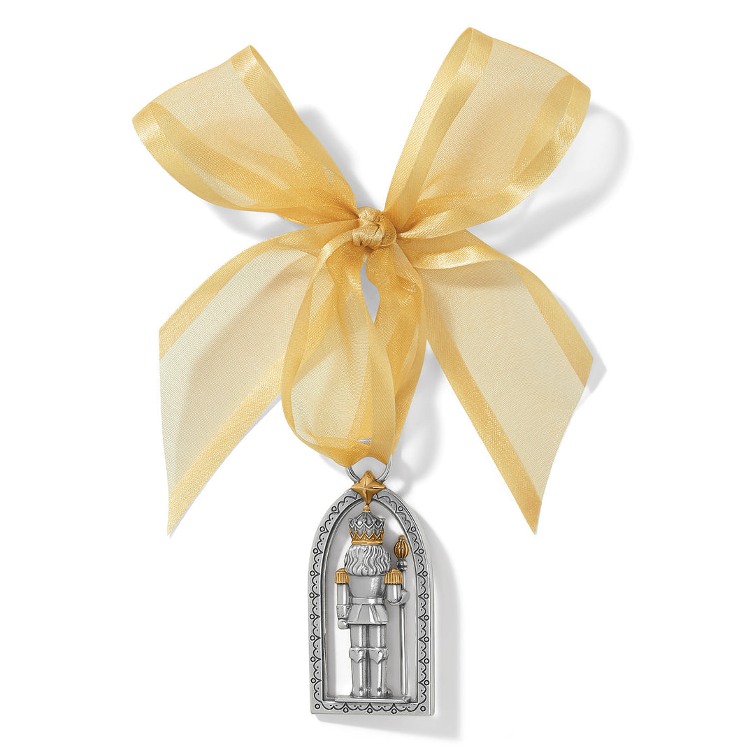 Brighton Holiday Nutcracker Ornament, nutcracker Christmas ornament, alternate view