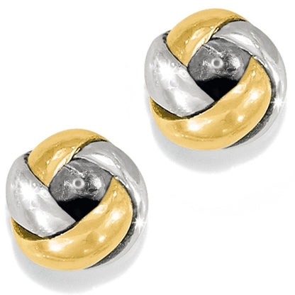 Love Me Knot Mini Post Earrings