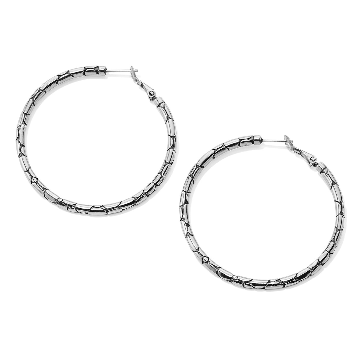 Pebble Large Hoop Earrings