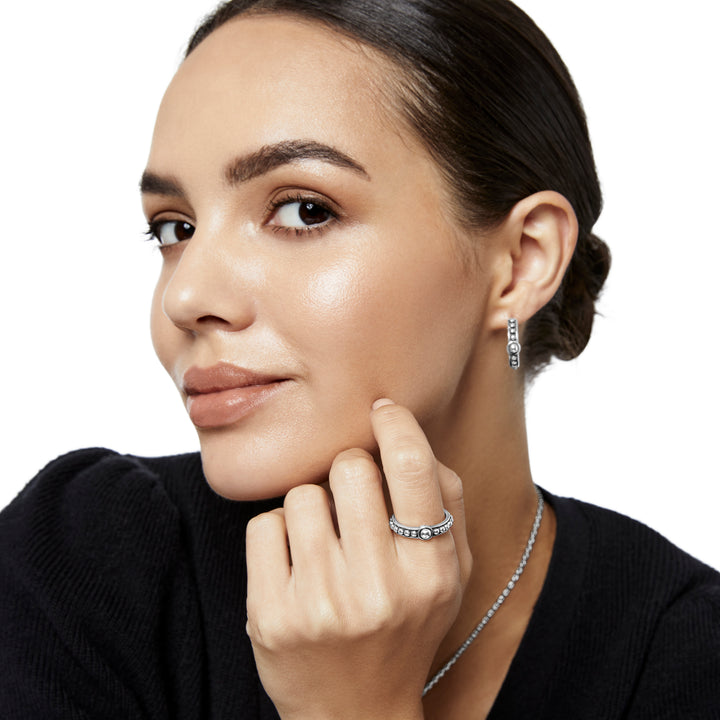 Pretty Tough Hoop Earrings