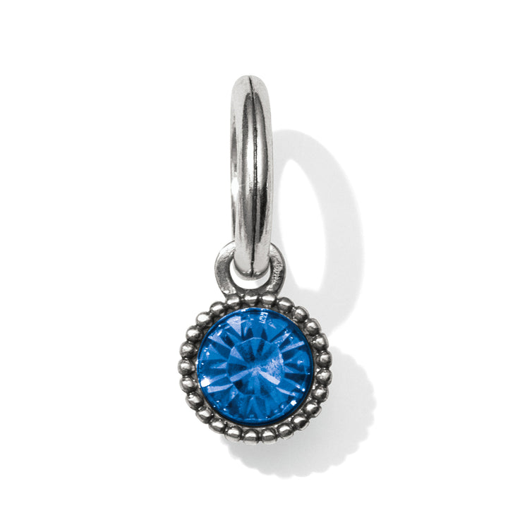 Brighton Glitz Birthstone Silver-Sapphire Amulet (September)