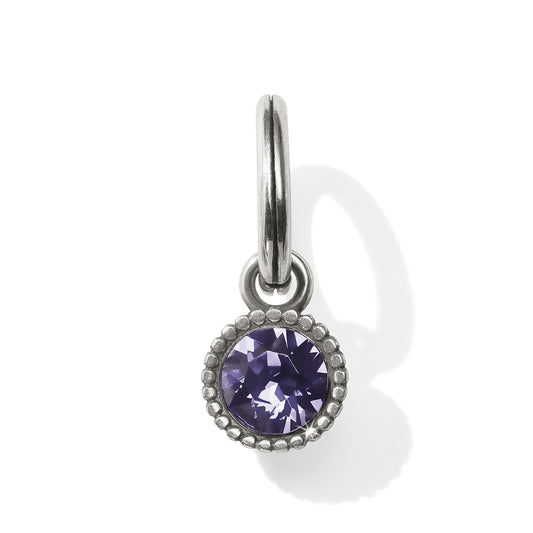 Glitz Birthstone Amulet - Purple