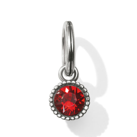 Glitz Birthstone Amulet - Red