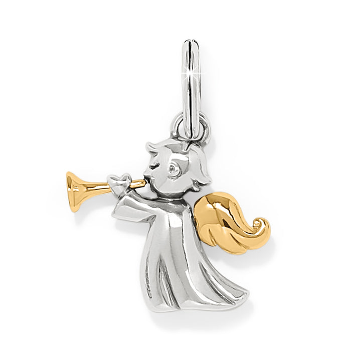 Brighton Sweet Golden Angel Charm, alternate view