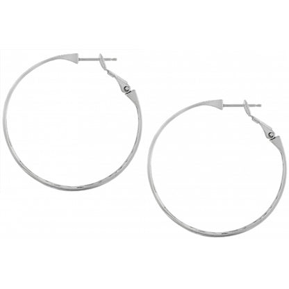 Contempo Large Hoop Earrings