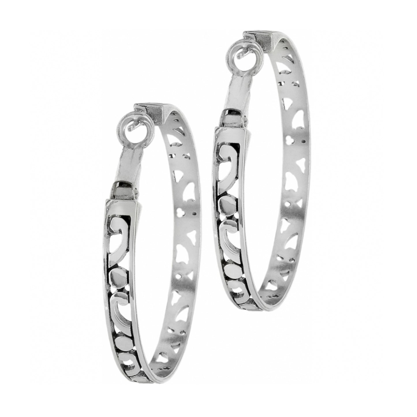 Contempo Large Hoop Earrings