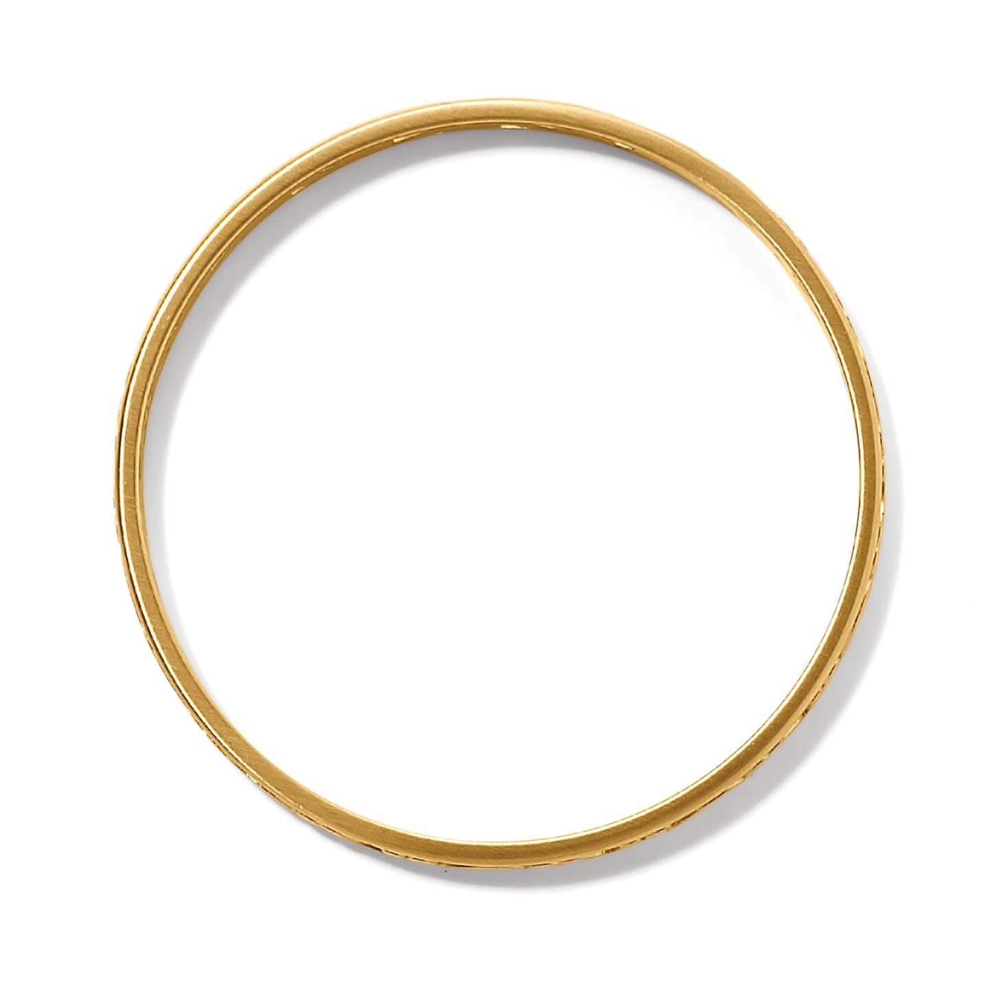 Contempo Slim Bangle - Gold