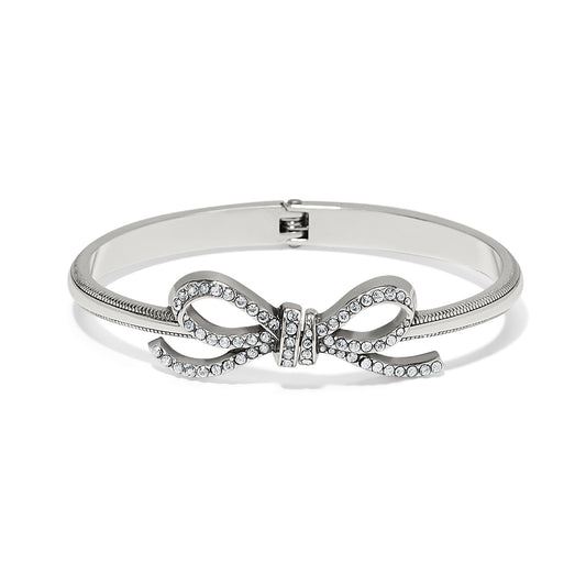 Illumina Bow Hinged Bangle