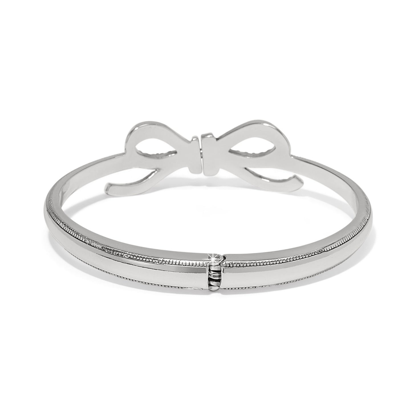 Illumina Bow Hinged Bangle