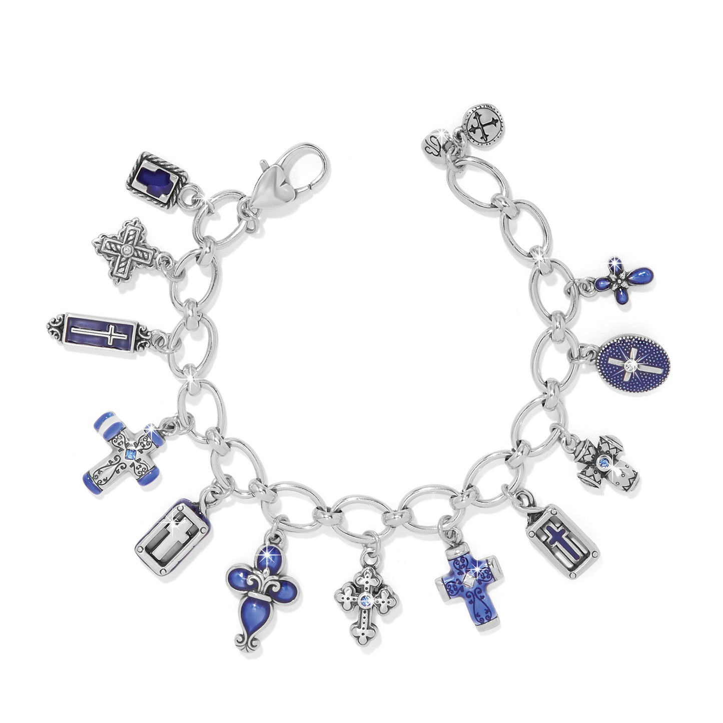 Unity Cross Charm Bracelet