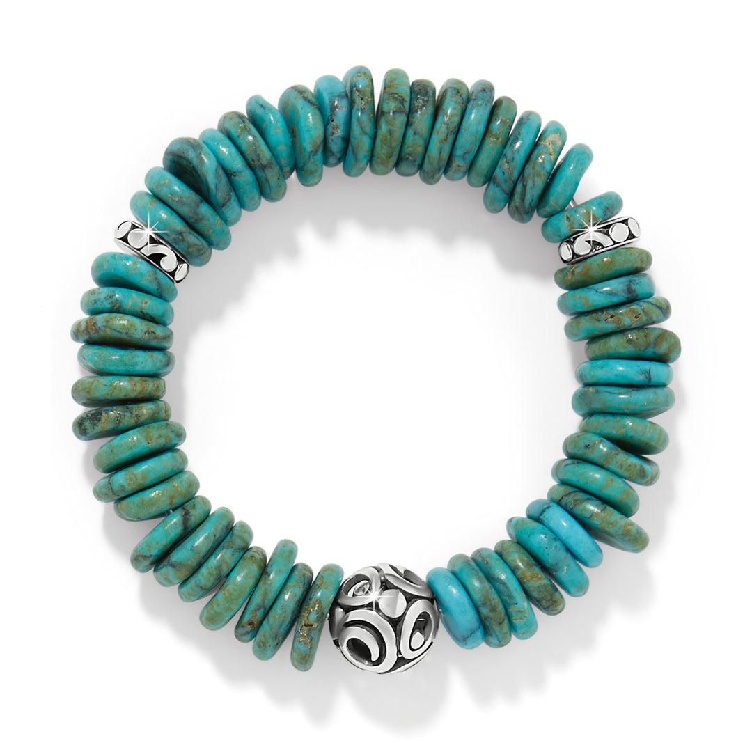 Brighton Contempo Sonora Blue Stretch Bracelet