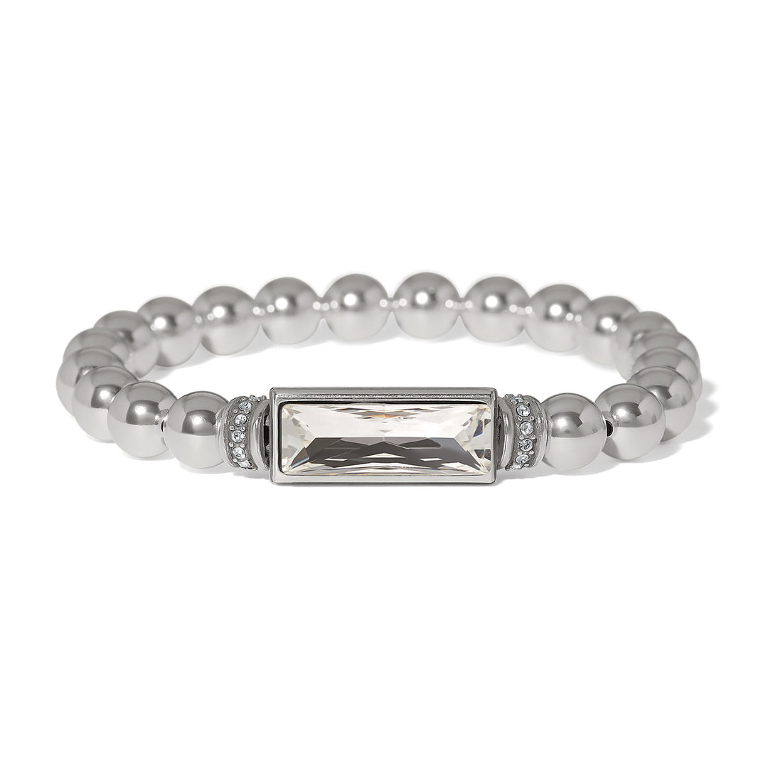 Brighton Meridian Aurora Crystal Stretch Bracelet, front view
