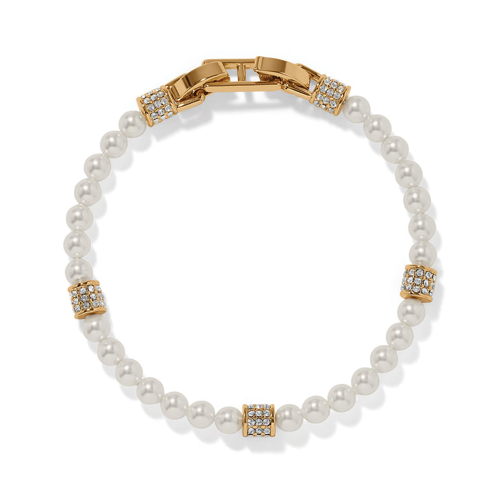 Brighton Meridian Petite Pearl Gold Bracelet, alternate view
