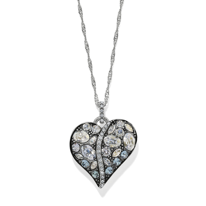 Brighton Trust Your Journey Heart Sky Necklace