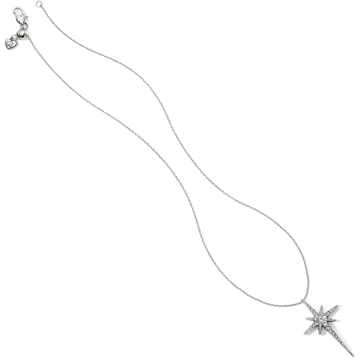 Brighton Stella Short Necklace, star pendant necklace, detail view