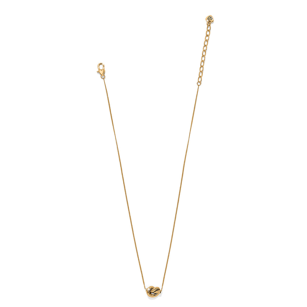Interlok Single Knot Mini Necklace