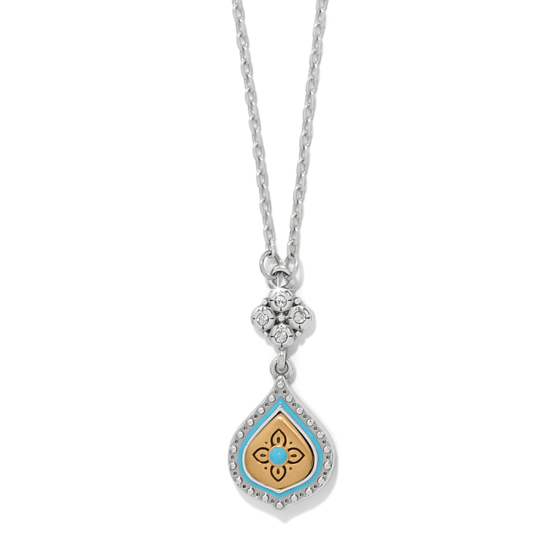 Mosaic Cerrillos Pet Teardrop Necklace