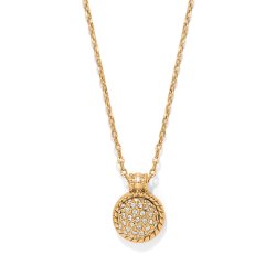 Illumina Celest Gold Dome Necklace