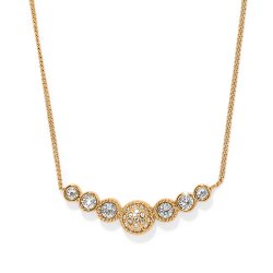 Illumina Celeste Gold Bar Necklace